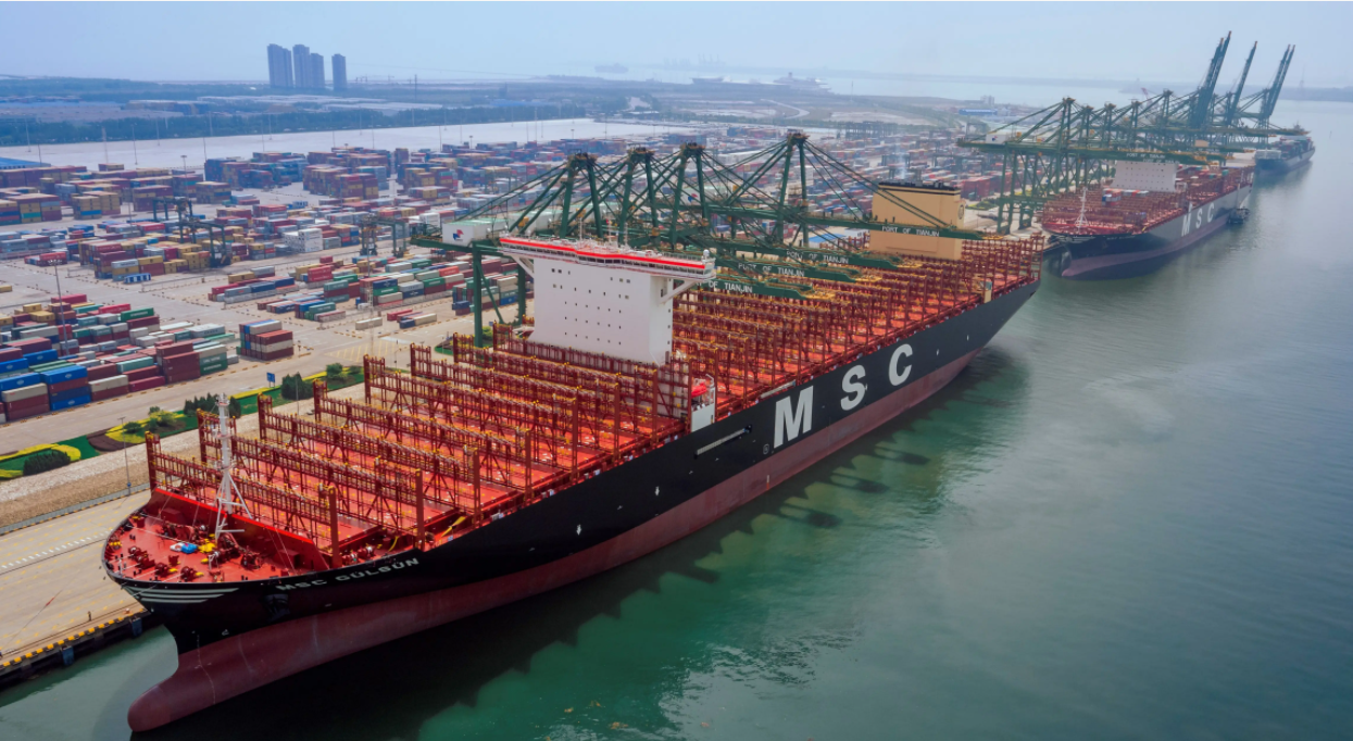 全球第一，MSC船运公司运力即将突破500万TEU！