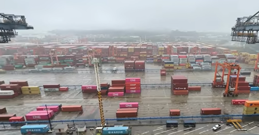 2022年内贸海运集装箱吞吐量超100万的口岸码头有哪些？